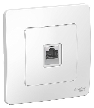 Розетка компьютерная BLANCA SE белая во Владивостоке