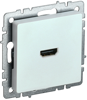 Розетка HDMI BRITE IEK жемчуг во Владивостоке