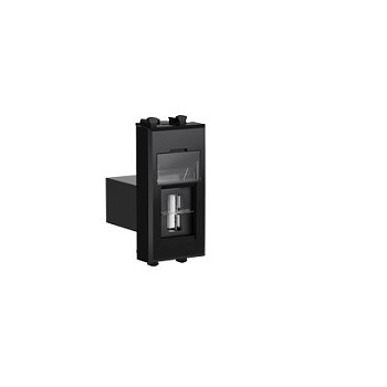 USB 2.0 розетка модульная, тип А-А, Avanti "Черный квадрат", 1 модуль DKC  – купить гофру, лоток и кабель-каналы оптом и в розницу  USB 2.0 розетка модульная, тип А-А, Avanti "Черный квадрат", 1 модуль DKC во Владивостоке