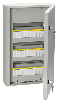 TITAN 3 Корпус металлический ЩРн-36 (540х330х120) IP54 IEK  – купить щиты пластиковые, металлические оптом и в розницу  TITAN 3 Корпус металлический ЩРн-36 (540х330х120) IP54 IEK во Владивостоке