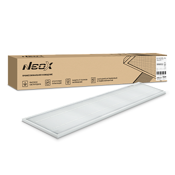 Панель светодиодная универсальная ДВО-01 4540-ПРИЗМА 45Вт 4000К 1195x180мм NEOX во Владивостоке