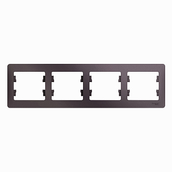 Рамка четырехместная Glossa SE сиреневый туман во Владивостоке