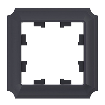 Рамка одинарная AtlasDesign SE Antique карбон во Владивостоке