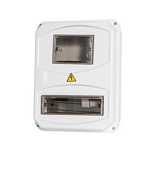 Щит учетно-распределительный пластиковый ЩУРн-П 3/10 344х271х113 IP55 EKF Basic  – купить щиты пластиковые, металлические оптом и в розницу  Щит учетно-распределительный пластиковый ЩУРн-П 3/10 344х271х113 IP55 EKF Basic во Владивостоке