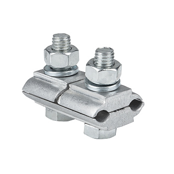 Зажим соединительный плашечный 2 болта М6 (D провода 5,1...9,0 мм) ПА-1-1 EKF PROxima во Владивостоке