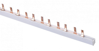 Шина соединительная 2P 63А 1 м. 27х2 контактов ШС-101 DEKraft во Владивостоке