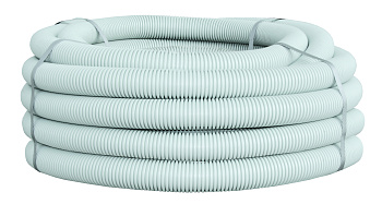 Труба гофрированная ПВХ Plast с зондом d63мм (15м) EKF во Владивостоке