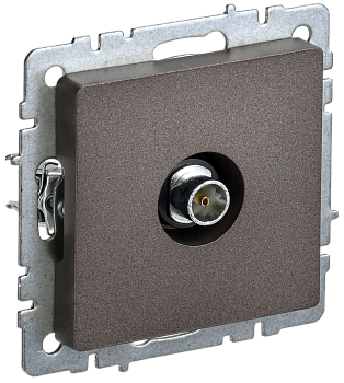 Розетка телевизионная оконечная BRITE IEK бронза во Владивостоке