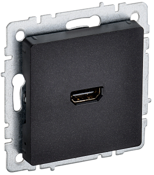 Розетка HDMI BRITE IEK черная во Владивостоке