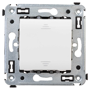 Переключатель одноклавишный в стену, Avanti "Белое облако" DKC во Владивостоке