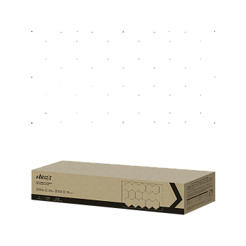 Светильник светодиодный ДБО-HEXAGON 14С-81065 810Вт 6500К 14сот с рамкой 0.5м шнур с вилкой 4835х2430мм NEOX во Владивостоке