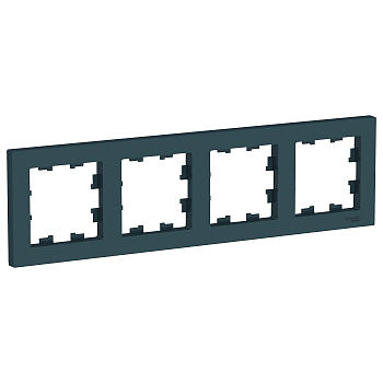 Рамка четырехместная AtlasDesign SE изумруд во Владивостоке