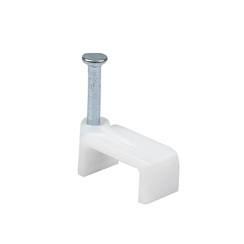 Скоба крепежная квадратная (плоская) (12мм.) (50шт.) EKF PROxima во Владивостоке