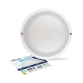 Светильник светодиодный герметичный СПП 2565-КРУГ 25Вт 6500К 2250Лм IP65 175мм NEOX во Владивостоке