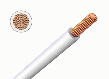 Провод ПуГВ нг(А)-LS 1х10 белый ГОСТ во Владивостоке