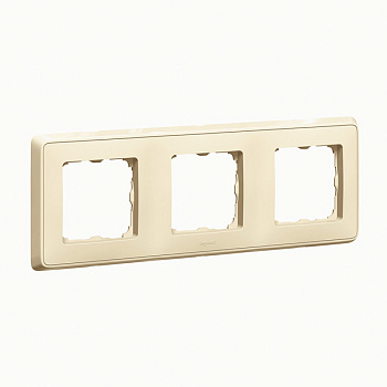 Рамка тройная CARIVA Legrand крем во Владивостоке