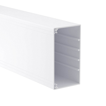 ТА-GN 150x80 Короб с крышкой с направляющими для установки разделителей DKC  – купить гофру, лоток и кабель-каналы оптом и в розницу  ТА-GN 150x80 Короб с крышкой с направляющими для установки разделителей DKC во Владивостоке