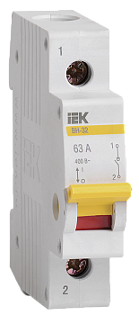 Выключатель нагрузки (мини-рубильник) ВН-32 1Р 63А IEK во Владивостоке