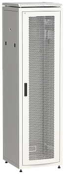 ITK Шкаф сетевой 19" LINEA N 47U 600х800 мм перфорированная передняя дверь серый во Владивостоке