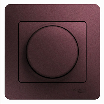 Диммер Glossa SE 630Вт (подходит для LED) баклажан в сборе во Владивостоке