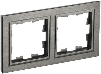 Рамка двойная BRITE IEK шампань во Владивостоке