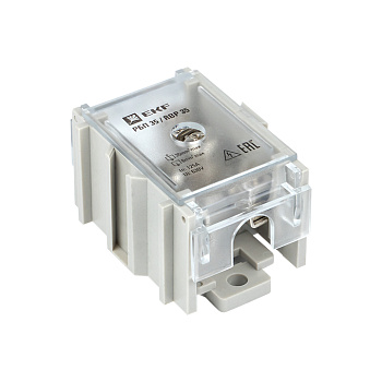 Распределительный блок проходной РБП 35 (1х35-4х6 мм2) 125/50А EKF PROxima во Владивостоке