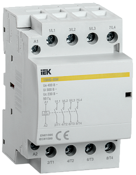 Контактор модульный КМ40-40М AC/DC IEK во Владивостоке