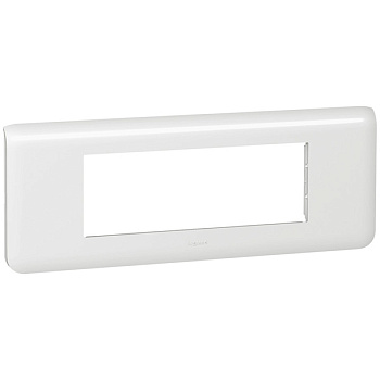 Рамка Legrand MOSAIC 6 модулей белая во Владивостоке