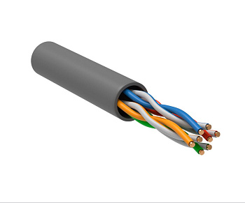 Витая пара U/UTP 5E 4х2х24AWG PVC серый (305м) ITK РФ/Т во Владивостоке