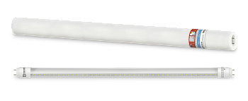 Лампа светодиодная LED-T8R-П-PRO 10Вт 230В G13R 6500К 1000Лм 600мм прозрачная поворотная IN HOME  – купить лампы всех видов оптом и в розницу  Лампа светодиодная LED-T8R-П-PRO 10Вт 230В G13R 6500К 1000Лм 600мм прозрачная поворотная IN HOME во Владивостоке
