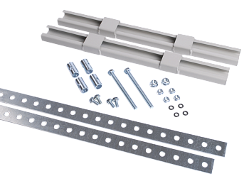 Комплект крепления металлокорпуса к столбу монтажной полосой во Владивостоке
