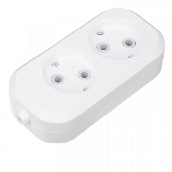 Колодка 2 гнезда без заземления REXANT во Владивостоке