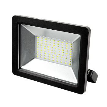 Прожектор светодиодный LED 70Вт IP65 6500К черный GAUSS  – купить кабель и провод оптом и в розницу  Прожектор светодиодный LED 70Вт IP65 6500К черный GAUSS во Владивостоке