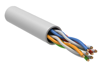 Кабель связи витая пара U/UTP кат.5E 4 пары LSZH белый 100м GENERICA во Владивостоке