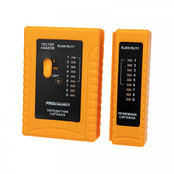 Тестер кабеля RJ-45+RJ-11 468 PROconnect во Владивостоке