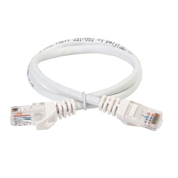 ITK Коммутационный шнур (патч-корд), кат.5Е UTP, 0,5м, белый  – купить кабель и провод оптом и в розницу  ITK Коммутационный шнур (патч-корд), кат.5Е UTP, 0,5м, белый во Владивостоке