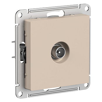 Розетка телевизионная AtlasDesign SE песочная во Владивостоке