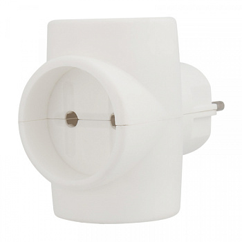 Евротройник электрический 6A б/з, 220 В REXANT во Владивостоке