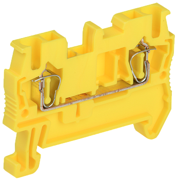 Клемма пружинная КПИ 2в-2,5 31А желтый IEK  – купить распределительные коробки, крепеж, изоляцию оптом и в розницу  Клемма пружинная КПИ 2в-2,5 31А желтый IEK во Владивостоке