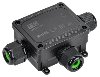 Коробка распределительная герметичная WTP-402 3 ввода IP68 IEK во Владивостоке