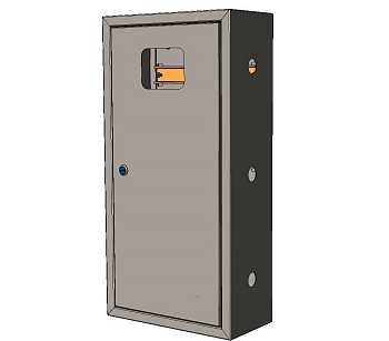 ЯУР с двумя DIN-рейками (400х300х150) EKF Basic  – купить щиты пластиковые, металлические оптом и в розницу  ЯУР с двумя DIN-рейками (400х300х150) EKF Basic во Владивостоке