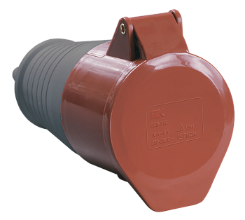 Розетка 214 переносная 3Р+РЕ 16А 380В IP44 IEK во Владивостоке