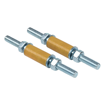 Втулочный изолятор Д=40 мм со шпилькой и крепежом (2 шт) EKF PROxima во Владивостоке