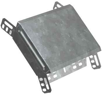 Поворот на 45 град. вертикальный внешний 100х100 IEK во Владивостоке