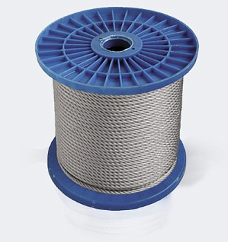 Трос оцинкованный в ПВХ d=2/3мм во Владивостоке