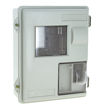 Щит учетный пластиковый ЩУ-П 187х239х98 IP54 EKF Proxima  – купить щиты пластиковые, металлические оптом и в розницу  Щит учетный пластиковый ЩУ-П 187х239х98 IP54 EKF Proxima во Владивостоке