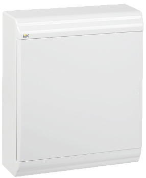 Бокс ЩРН-П-24 модуля навесн.пластик IP41 PRIME белая дверь IEK  – купить щиты пластиковые, металлические оптом и в розницу  Бокс ЩРН-П-24 модуля навесн.пластик IP41 PRIME белая дверь IEK во Владивостоке