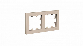 Рамка двойная AtlasDesign SE песочная во Владивостоке