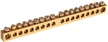 Шина PEN "земля-ноль" 8х12мм 18/1 (18групп/креп по цент) IEK во Владивостоке