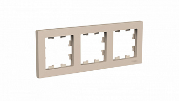 Рамка тройная AtlasDesign SE песочная во Владивостоке